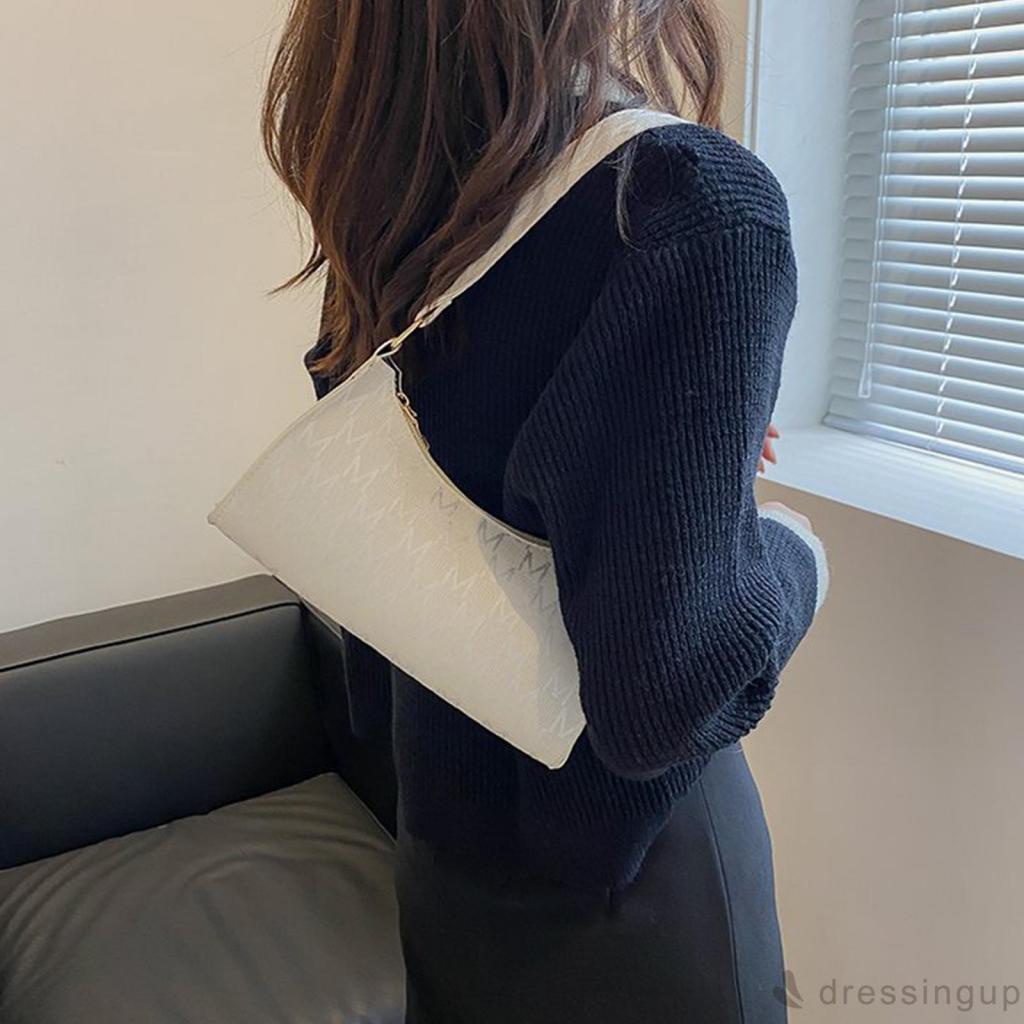 Túi Đeo Vai Hình Vuông In Chữ M Độc Đáo Thời Trang Cho Nữ