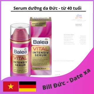 SERUM BALEA Q10 CHỐNG LÃO HOÁ, GIẢM NÁM - TRÊN 40 TUỔI- Hàng Đức Air/ Đủ Bill