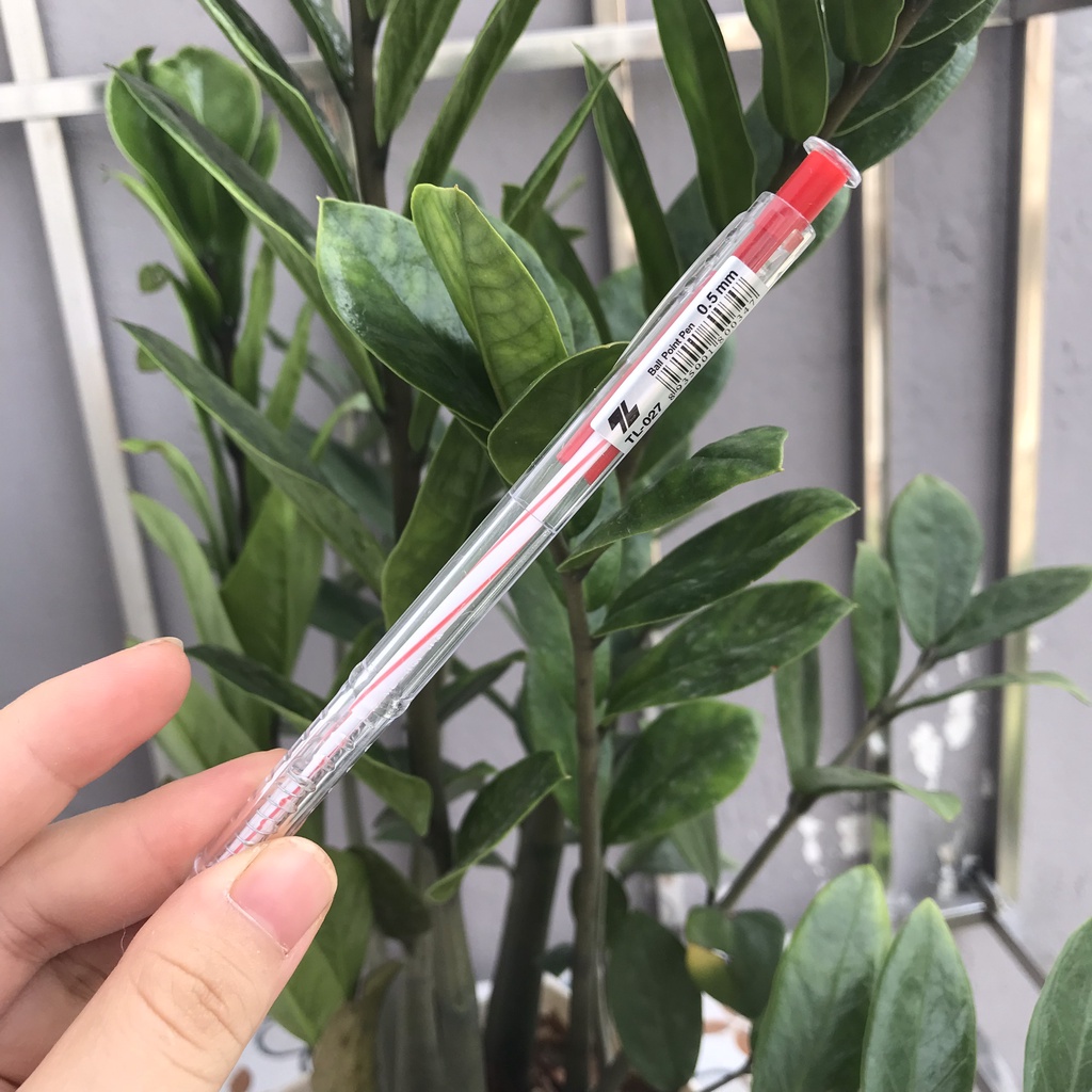 Bút bi Thiên Long 027, Viết bi học sinh (Hộp 20 chiếc) HÀNG CHUẨN THIÊN LONG