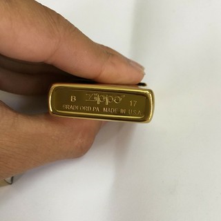 Bật Lửa Zippo USA Marlboro Vàng