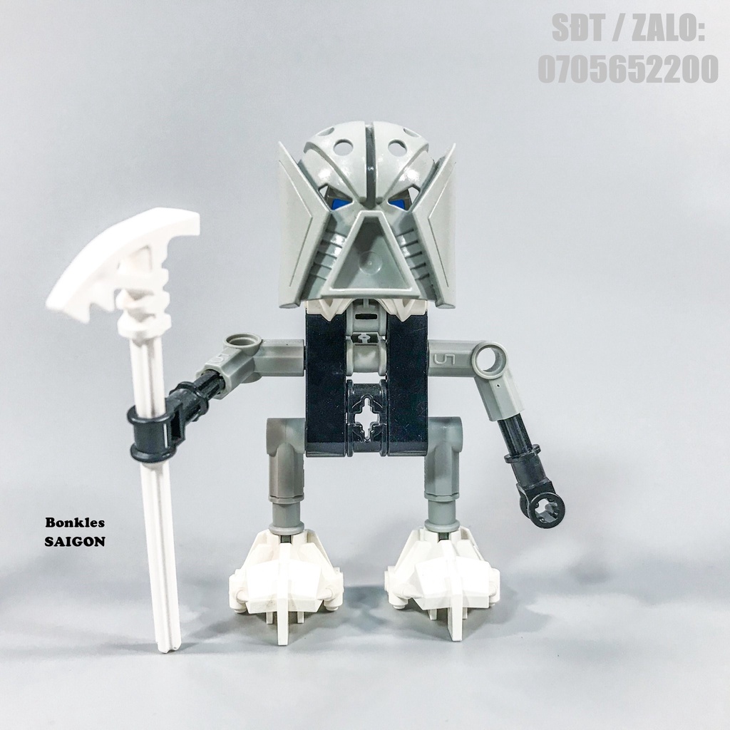 Đồ Chơi Mô Hình Vintage lắp ráp LEGO Bionicle: Turaga Nuju 8544 Chính Hãng Đan Mạch (2001)