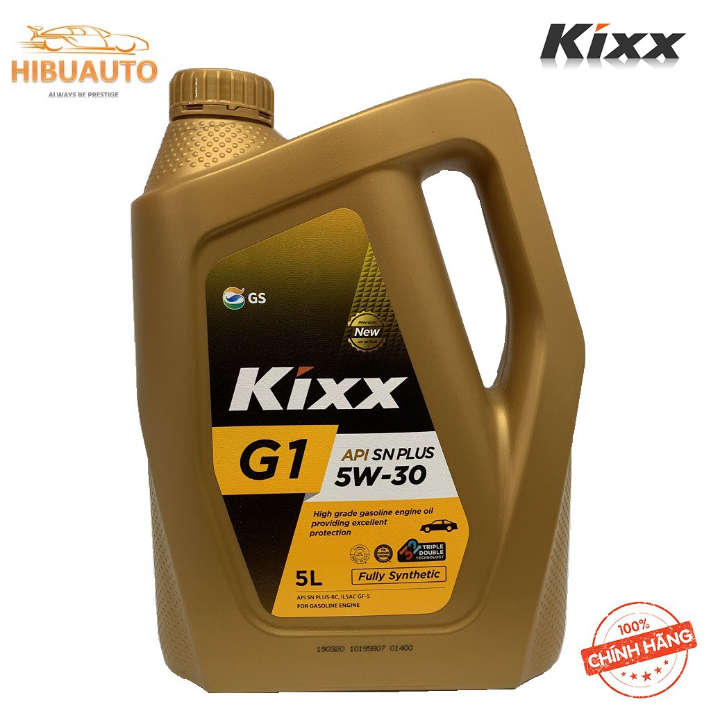 Dầu Động Cơ Xăng Kixx G1 API SN PLUS 5W30 - 10W40