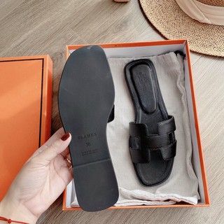 Dép H đen hàng full box ( hàng sẵn )