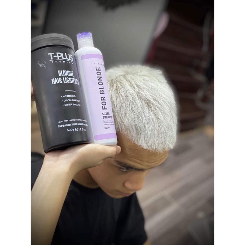 DẦU GỘI TÍM KHỬ VÀNG t-PLUS FOR BLONDE CHÍNH HÃNG 300ml
