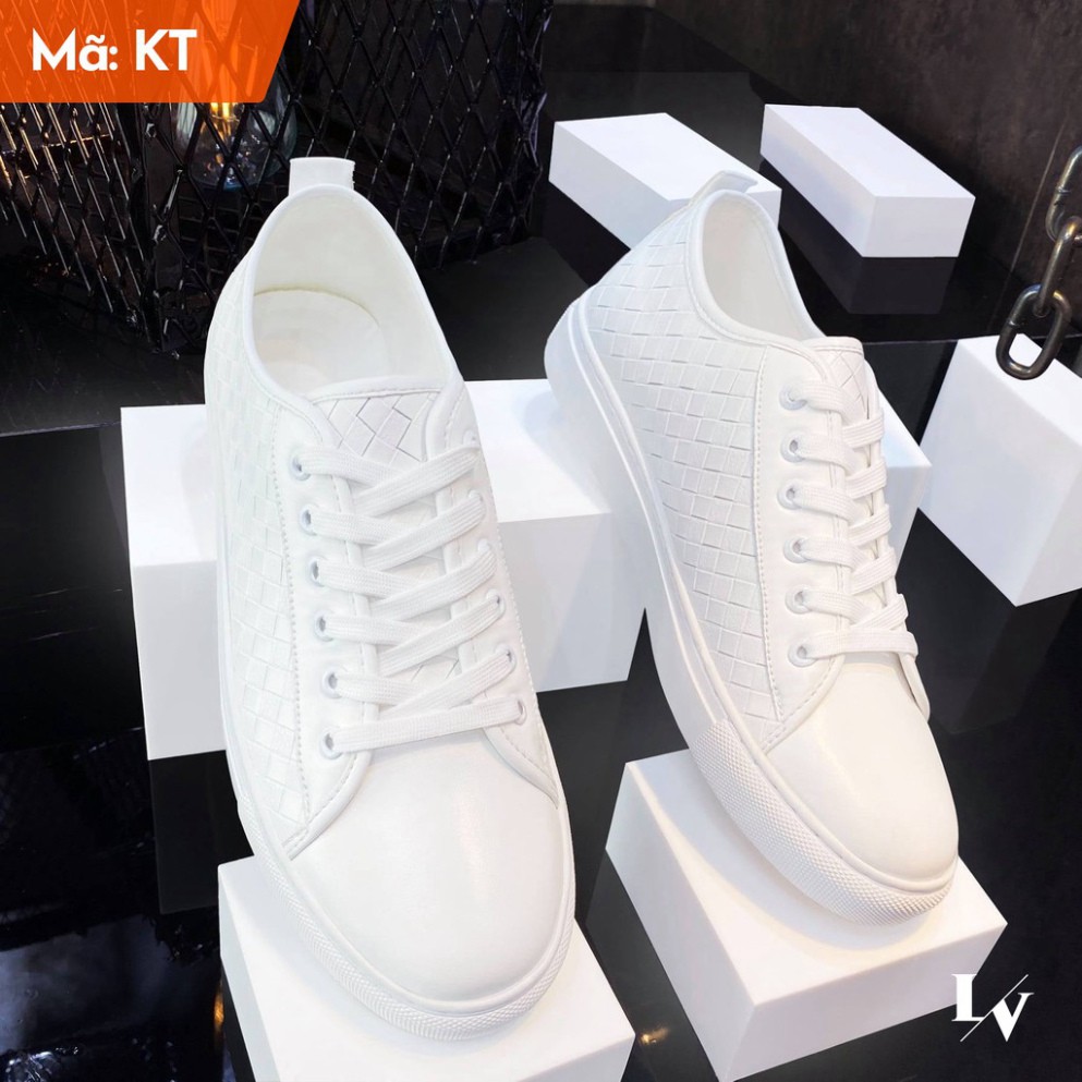 [SNEAKER NAM] Giày Thời Trang Nam Cao Cấp - GIÀY THỂ THAO NAM SPORT FASHION IN BLACK OR WHITE