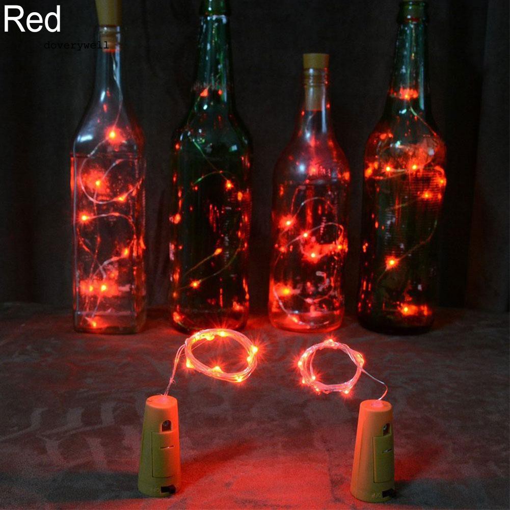 Dây đèn 15/ 20 LED trang trí chai lọ dành cho nhà cửa tiệc tùng