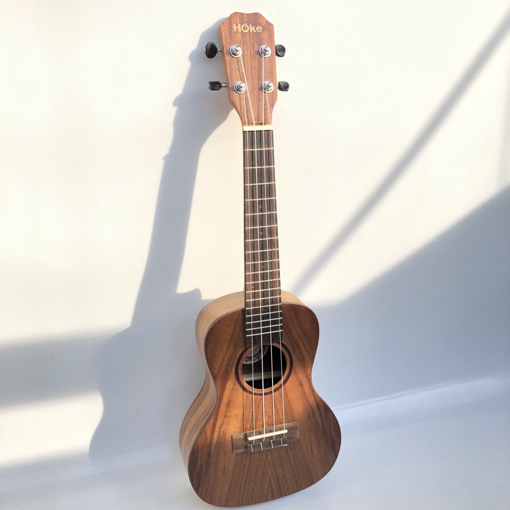 MIỄN PHÍ HỌC CÙNG ĐÀN UKULELE CONCERT CAO CẤP MÀU TRÀ MẪU 1 - HÀNG CÓ SẴN