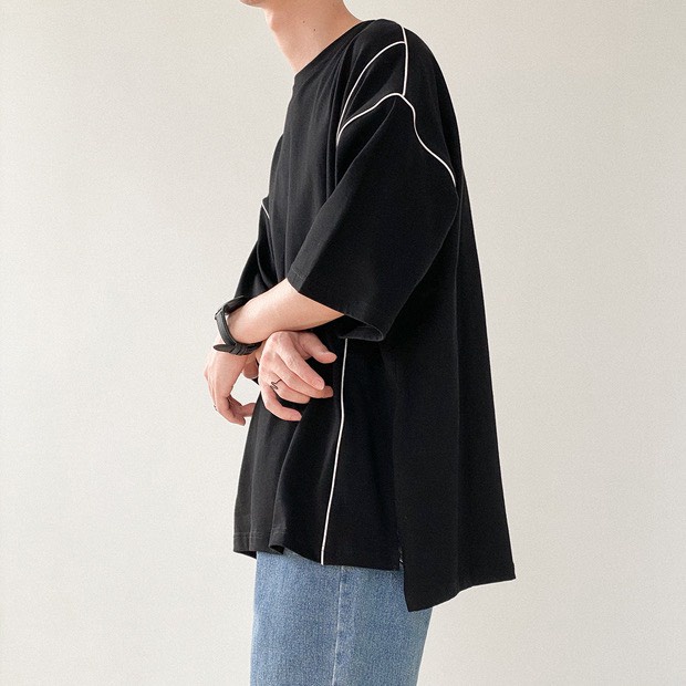 Áo thun unisex Basic tee Modern Line | WebRaoVat - webraovat.net.vn