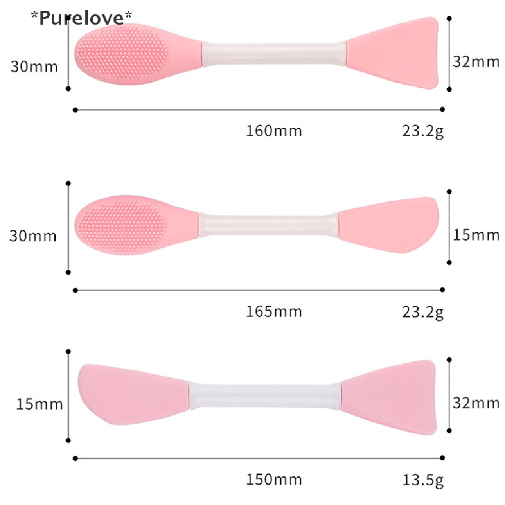 Cọ Silicone Mềm Quét Mặt Nạ Đa Năng Tiện Dụng