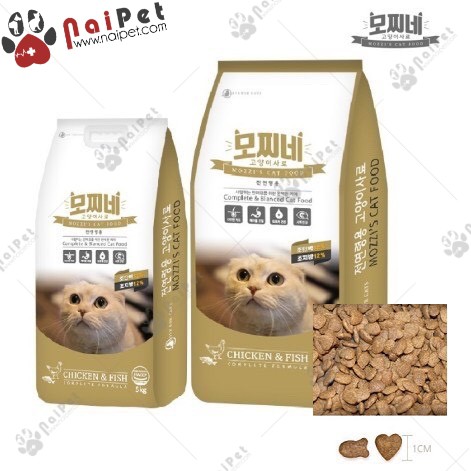 Thức Ăn Hạt Cho Mèo Mozzi’s Cat Food Hàn Quốc 1kg