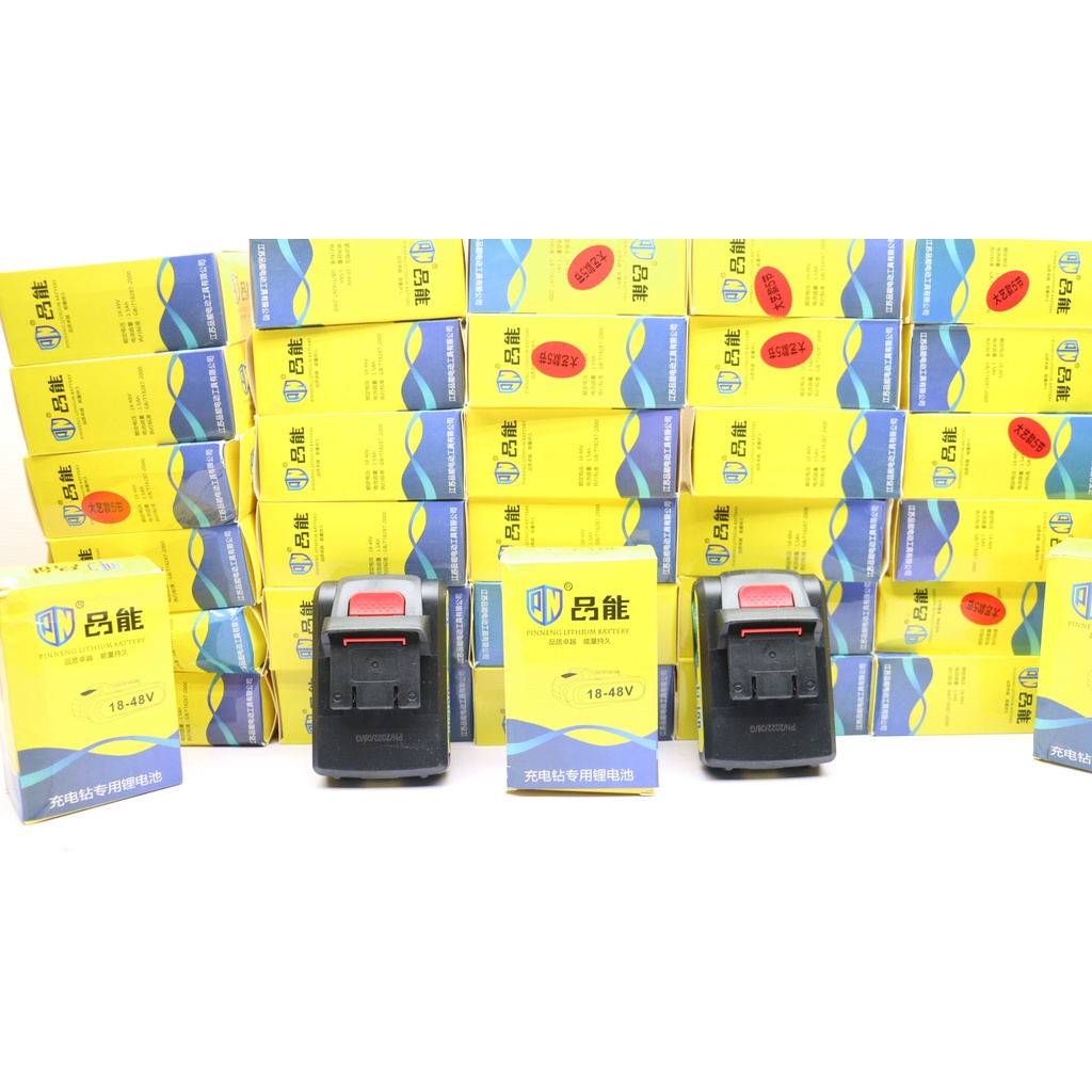 Pin 21V Hàng Nội Địa Trung Dùng Cho Máy 18V, 21V, 24V, 26V,36v Cùng Chân Pin Xịn Dung Lượng Cao