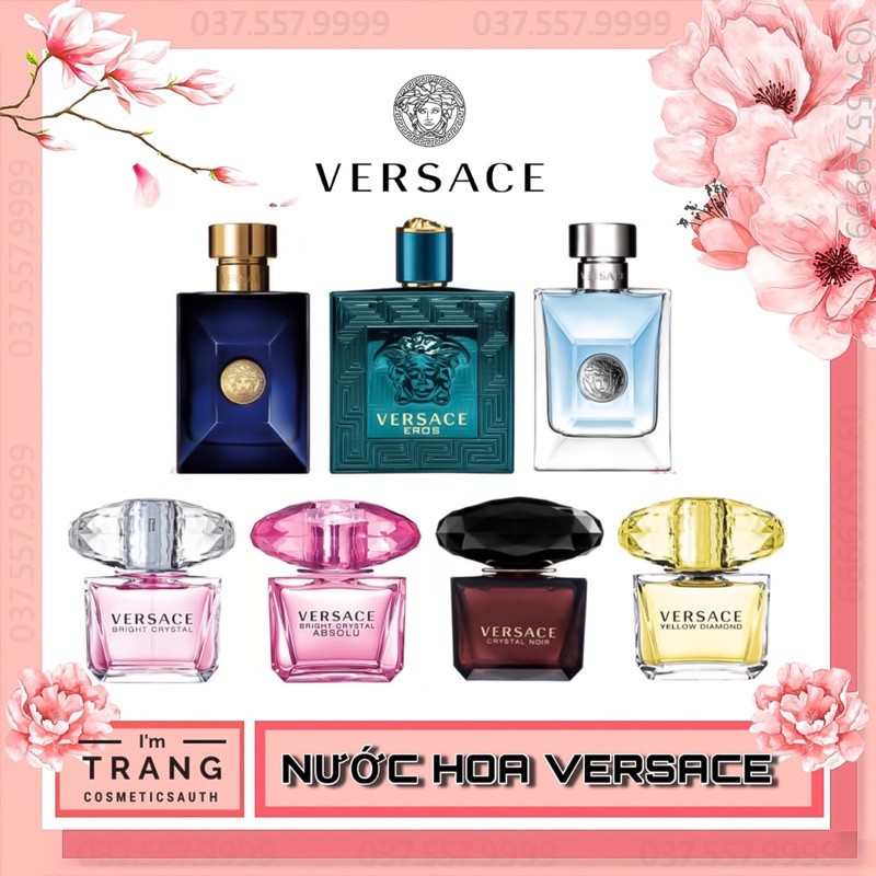 Nước Hoa Versace Eros For Men, Nước hoa nam Versace, Versace Pour Homme Full 100ml | Thế Giới Skin Care