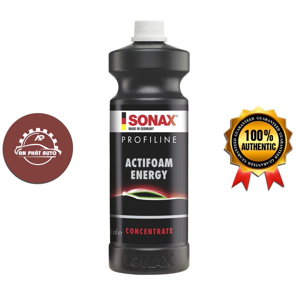 SONAX - Nước Rửa Xe Siêu Bọt Tuyết (Sonax Profiline ActiFoam Energy 1000ml) [Hàng Đức Chính Hãng]