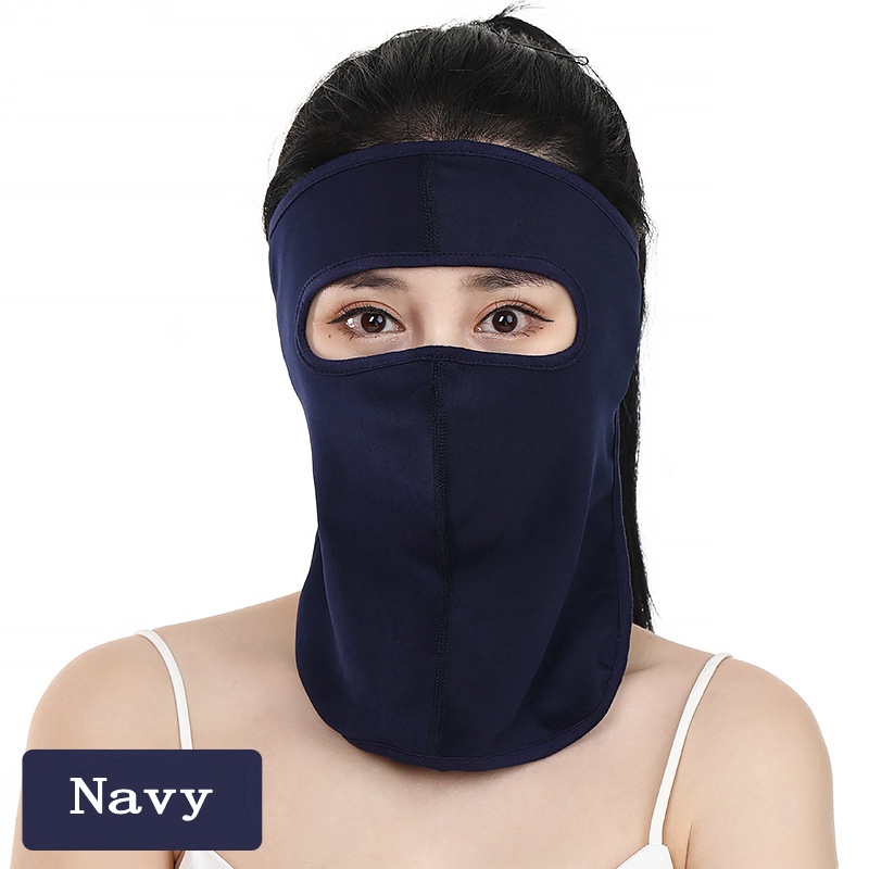 Khẩu Trang Che Mặt Bằng Lụa Lạnh Cotton Đa Năng Tiện Dụng