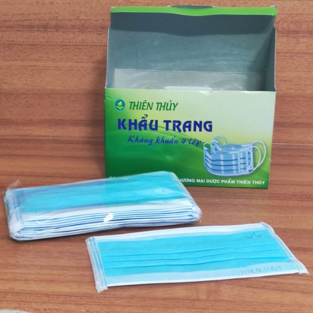 Khẩu Trang Thiên Thủy 4 lớp ( 1 hộp /50 cái )