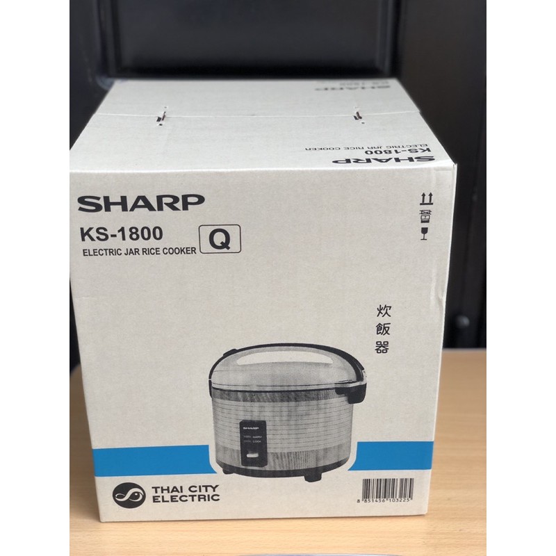 Nồi Cơm Điện Sharp Thái KSH-1800 1.8L  Bảo Hành 12 tháng
