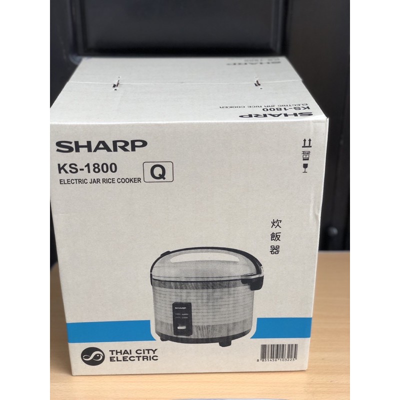 [FREESHIP] Nồi Cơm Điện Sharp Thái KSH-1800 1.8L [Hàng Chính Hãng TháI Lan] Bảo Hành 12 tháng