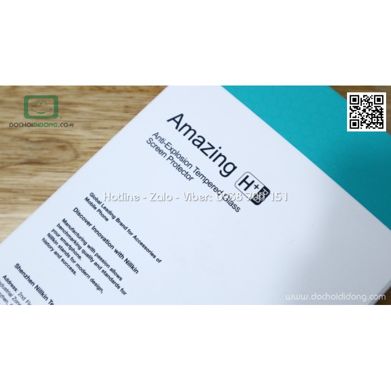 Miếng dán cường lực Samsung J7 Plus Nillkin Amazing H+ Pro