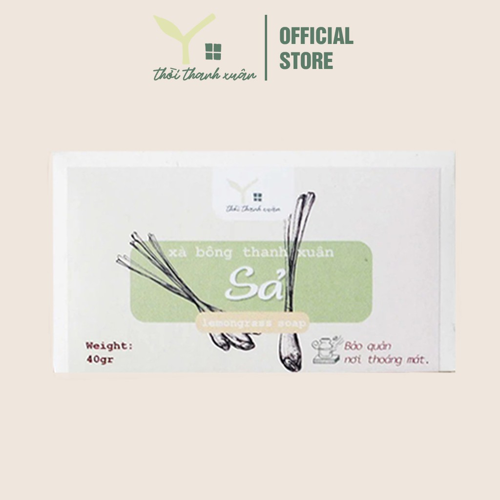 Xà phòng RỬA MẶT Youth Home, Xà bông Sả Chanh từ thiên nhiên