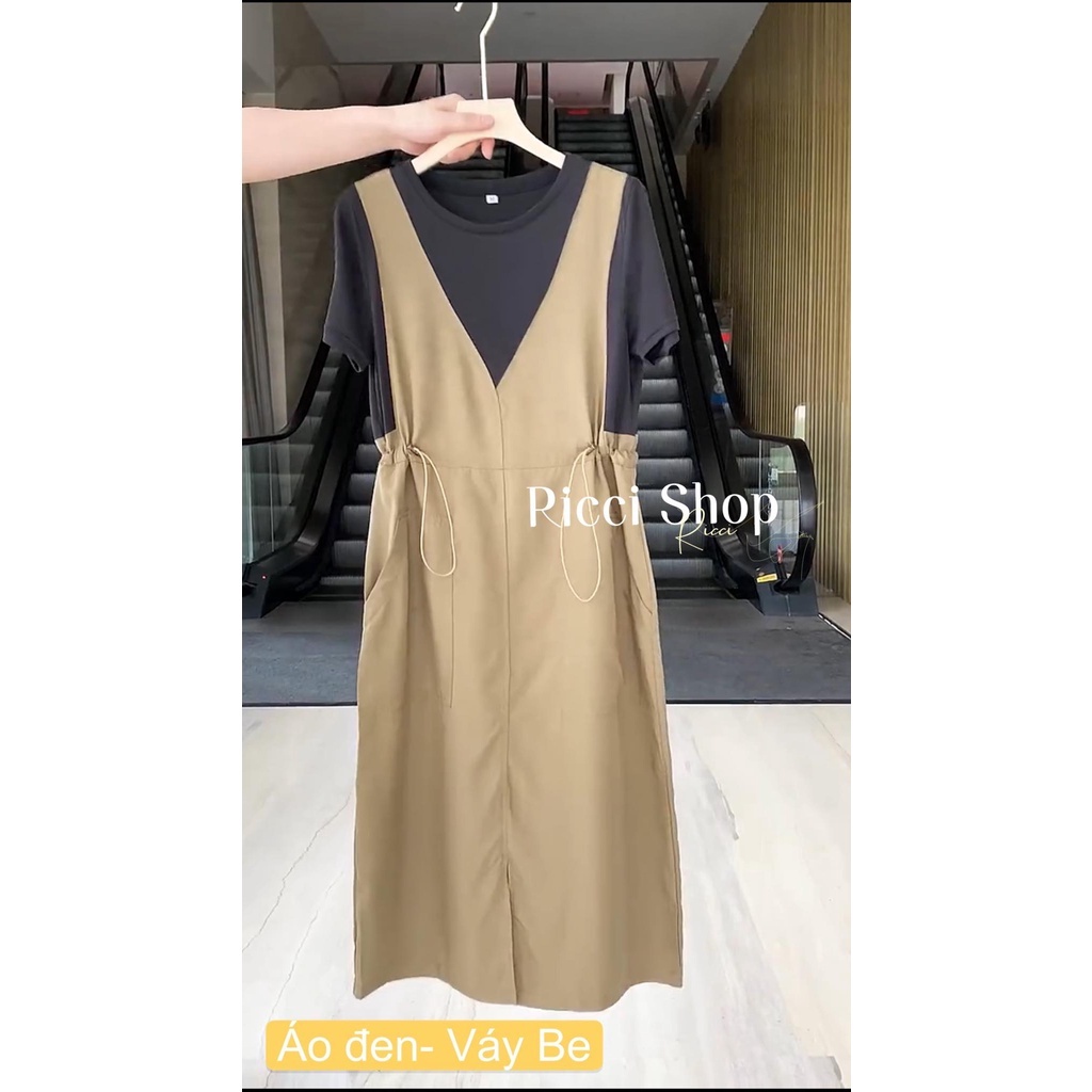 V123 Váy Yếm áo phông