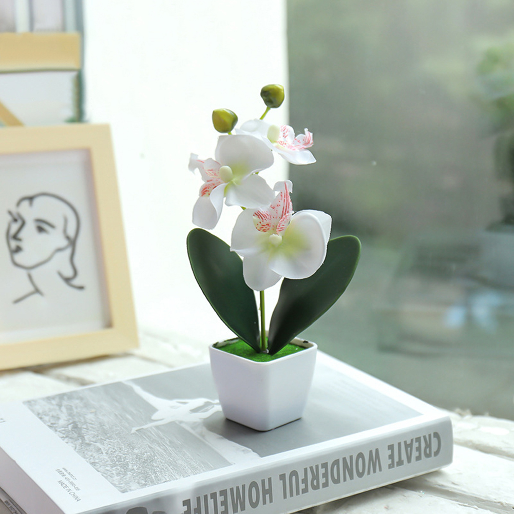 Chậu hoa giả bằng nhựa trang trí sân vườn/trong nhà/tiệc