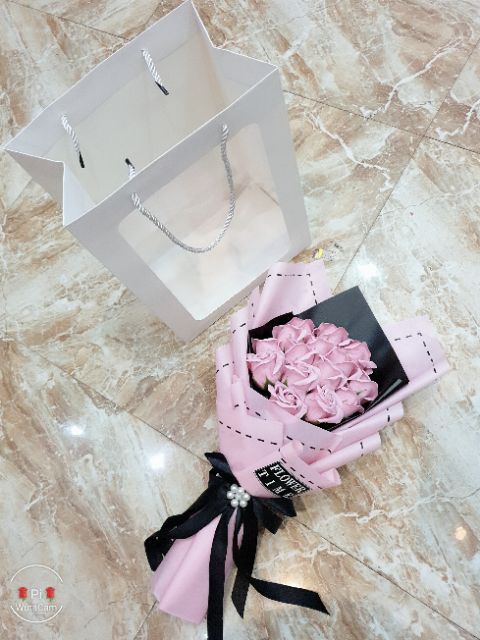 Túi đựng hoa đựng quà nửa kính | BigBuy360 - bigbuy360.vn