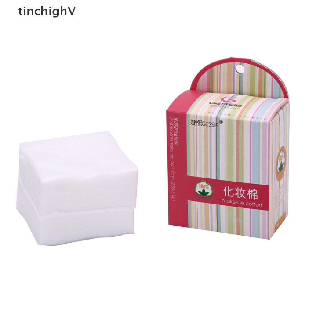 [Hàng mới về] 100 Miếng bông tẩy trang bằng cotton tiện dụng