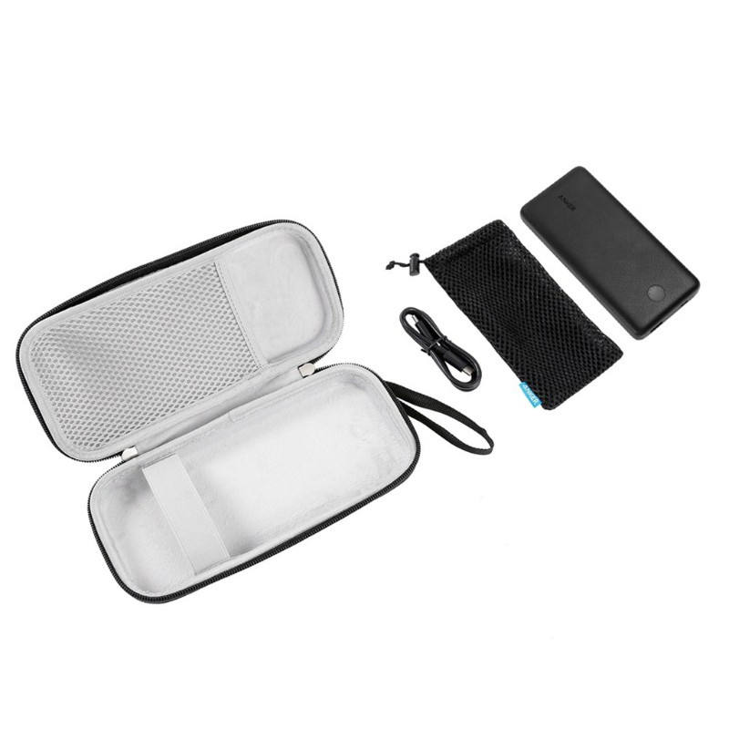 Hộp đựng pin sạc dự phòng làm từ EVA cứng cáp tinh tế dành cho Anker PowerCore Elite thích hợp cho du lịch