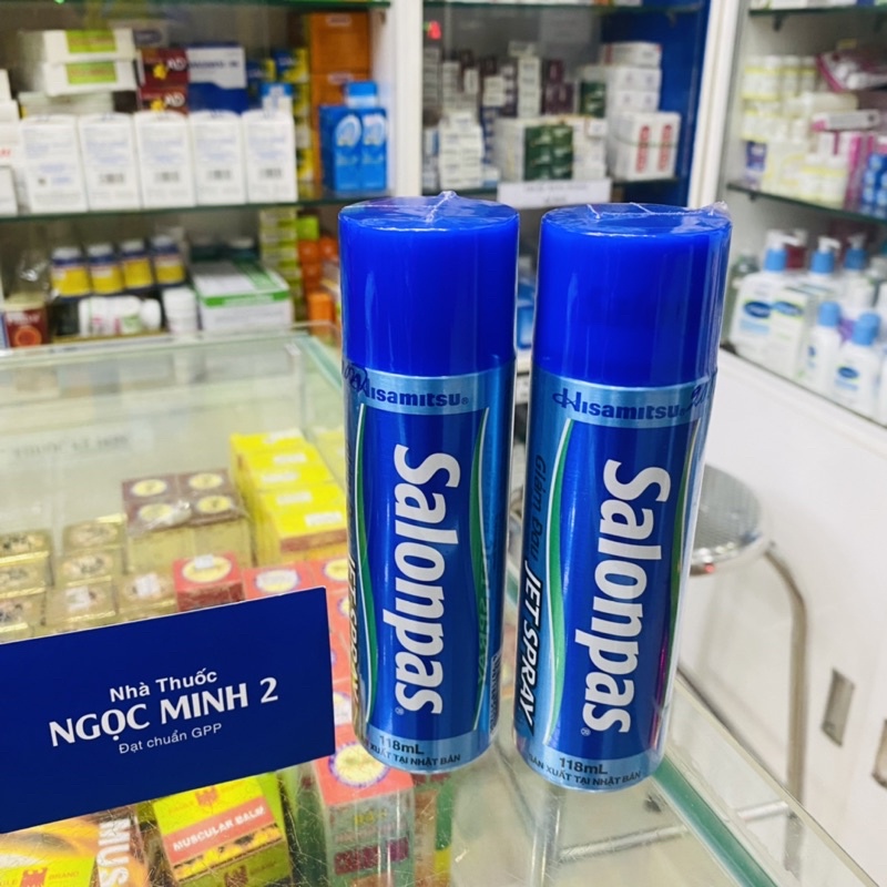 ✅ [CHÍNH HÃNG]XỊT SPRAY SALONPAS JET SPAY MẪU MỚI