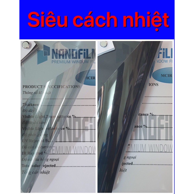 Phim cách nhiệt ô tô 4 chỗ  mirage mitsubixi