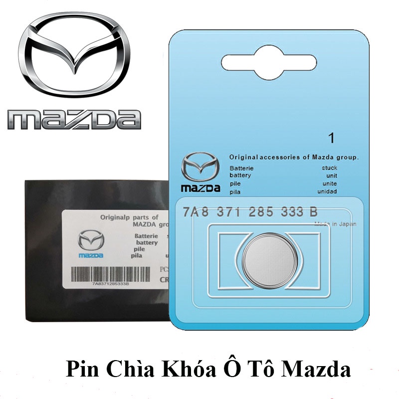 Pin chìa khóa ô tô Mazda 2 chính hãng Panasonic