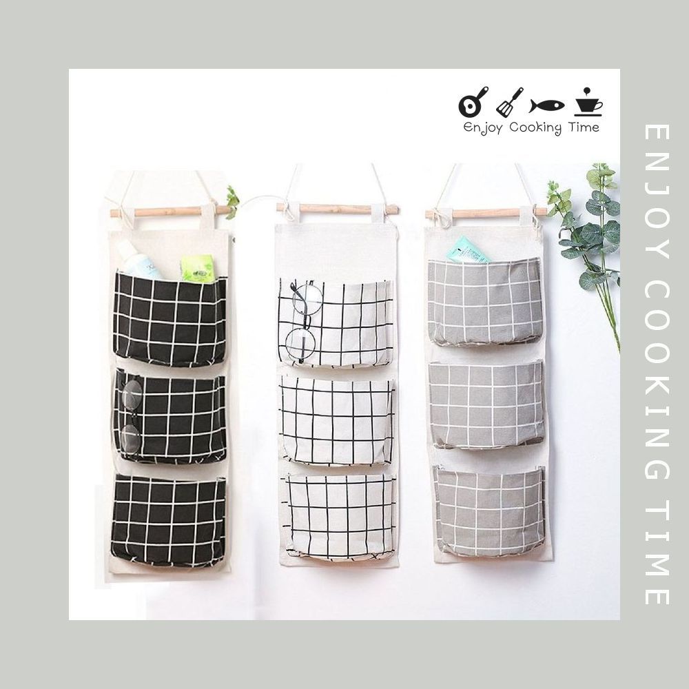 Túi treo tường 3 ngăn cakeshop hcm