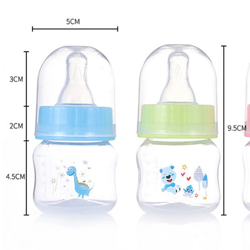 bình sữa cho bé bình sữa bình sữa silicon cho bé bình hút sữa cho bé bình sữa em bé bình sữa chống sặc bình sữa sơ sinh bình sưa cho bé bình sữa có tay cầm Bình Sữa Chống Sốc Dung Tích 50ml Cao Cấp Dành Cho Em Bé