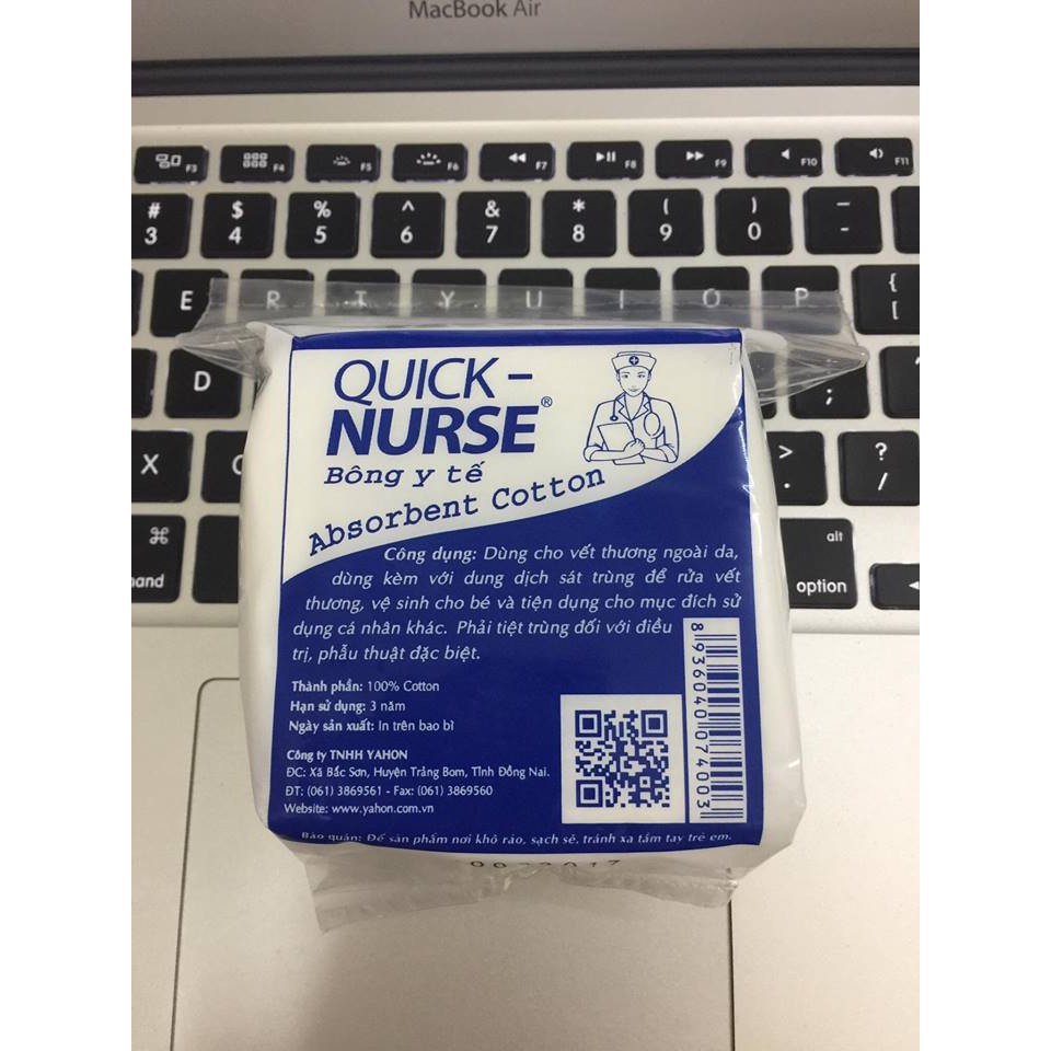 Bông Gòn Y Tế Quick Nurse gói 25g