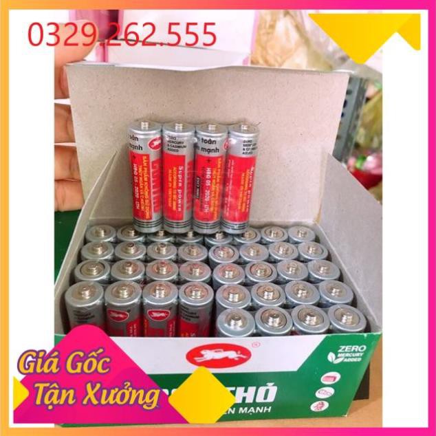 (Sale Khủng)  Sỉ hộp 40 quả pin Con Thỏ chính hãng AA và AAA