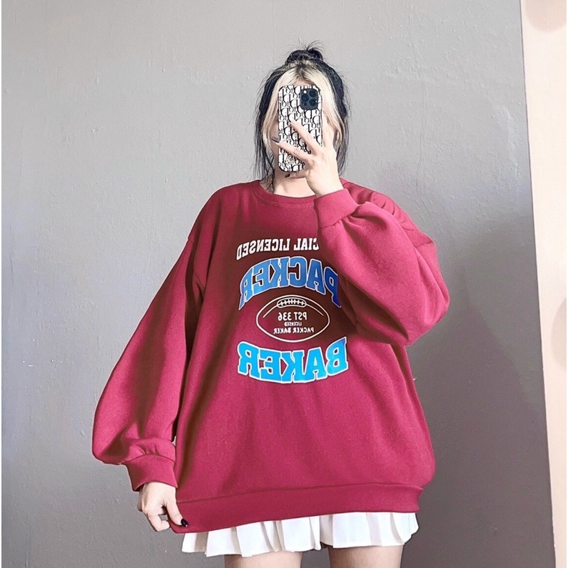 áo sweater nỉ bông fom unisex | BigBuy360 - bigbuy360.vn