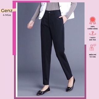Quần baggy lưng thun khoá sườn