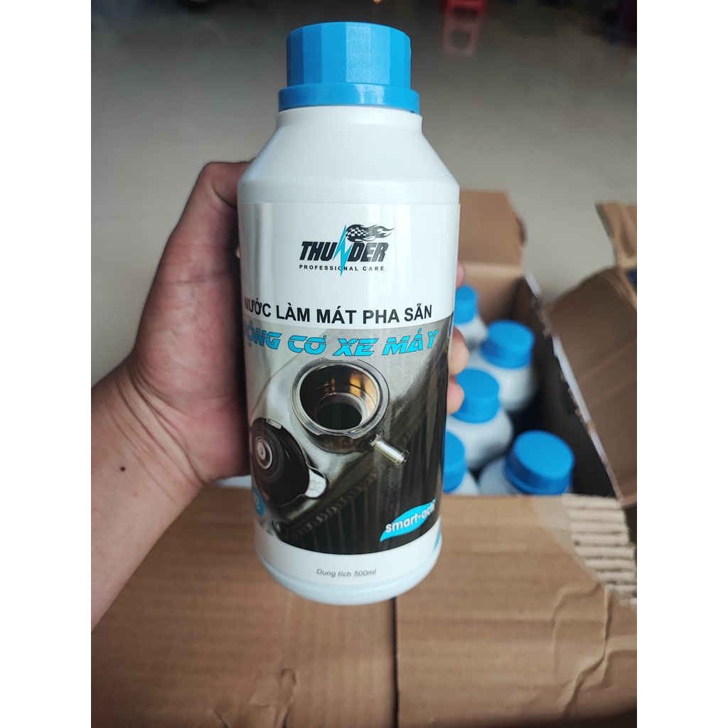 Nước mát giải nhiệt pha sẵn động cơ xe máy Thunder 450ml