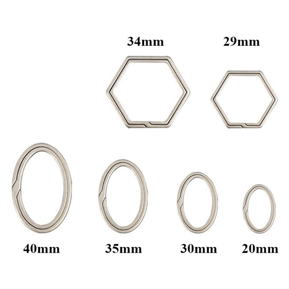 Set 2 Móc Chìa Khóa Bằng Hợp Kim Titan Siêu Nhẹ Chất Lượng Cao