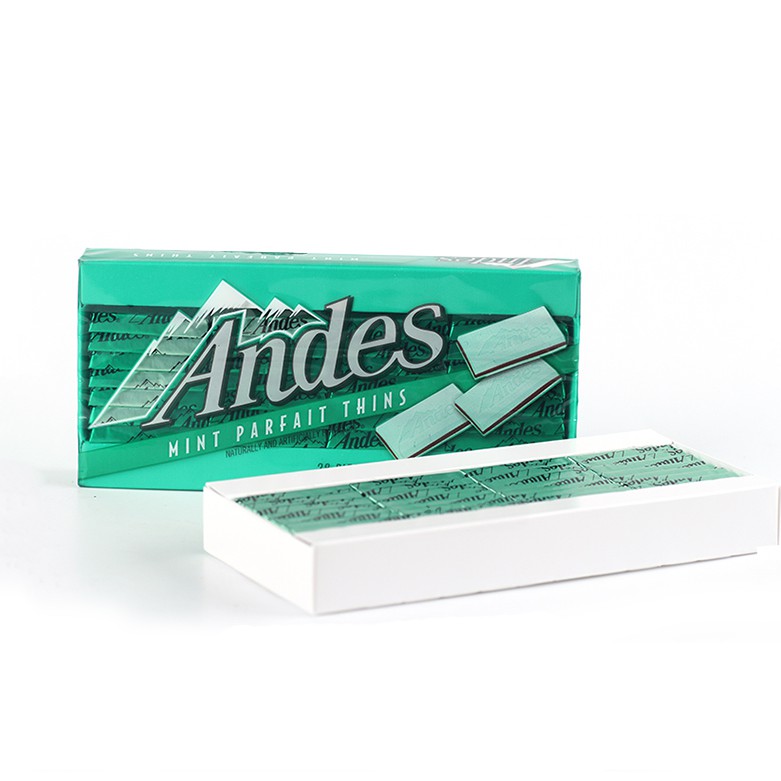 [HÀNG CHÍNH HÃNG] Kẹo Andes Bạc Hà Nhân Sôcôla 132gr