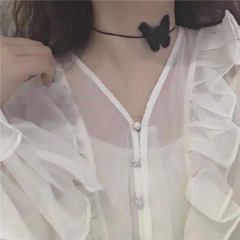 Choker Hình Bướm Vintage