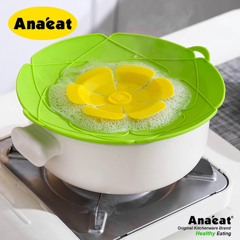 Nắp đậy nồi chống tràn Anaeat làm bằng silicon thiết kế tiện dụng cho nhà bếp