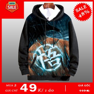 [NA09] Áo Hoodie nỉ có mũ dày dặn chống rét chống nắng