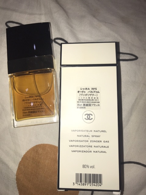 Chanel No. 5 EDP 35ml with big black plastic cap (Page 1