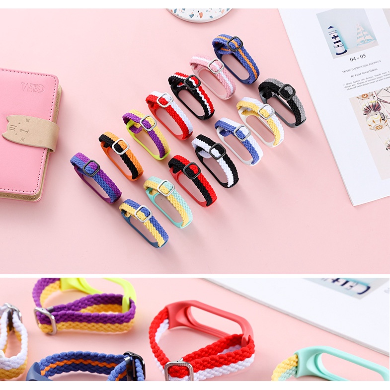 Dây Đeo Thay Thế Cho Đồng Hồ Thông Minh Mi Band 6/Mi Band 5/Mi Band 4/Mi Band 3
