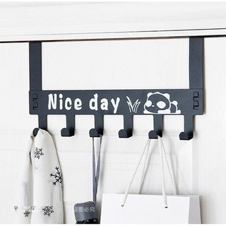 Móc Treo 6 Móc Gắn Sau Cửa Nice Day