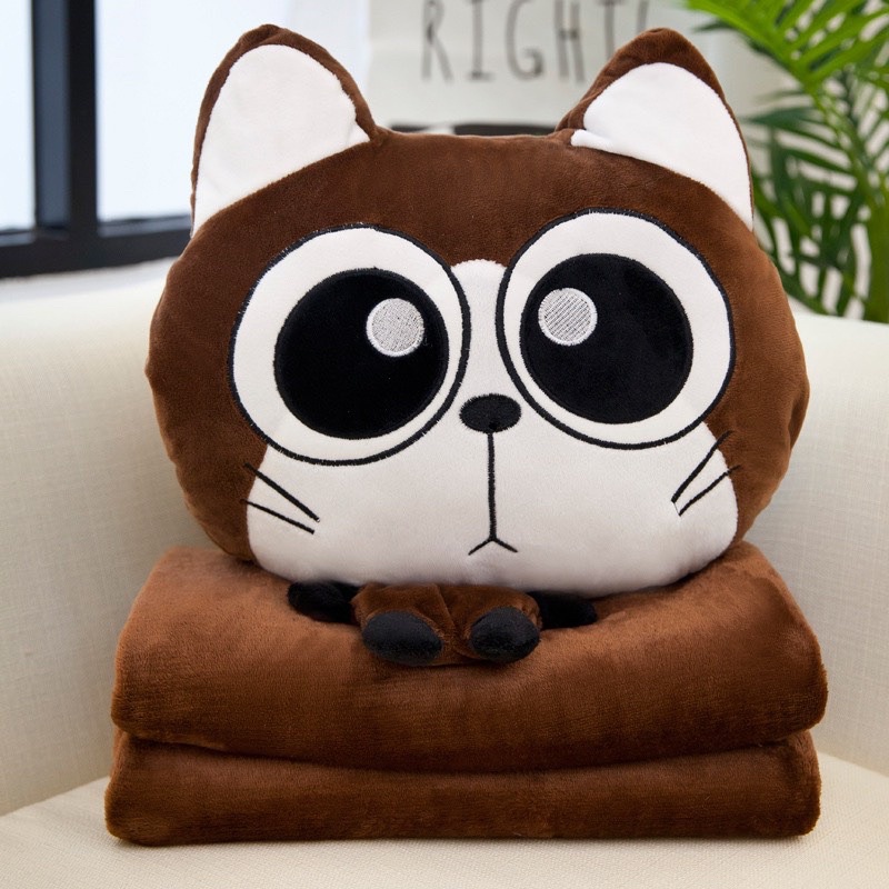 Thú kèm chăn IGUN BEDDING 2 in 1 siêu gọn và đáng yêu