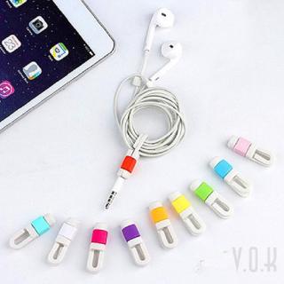 Headphone Cord Cable Cord Data Line  Protector Easy To Prevent Carry Damage Hub 561