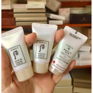 Tẩy tế bào chết Whoo dạng kỳ làm sáng da Brightening Gel - tuýp 13ml