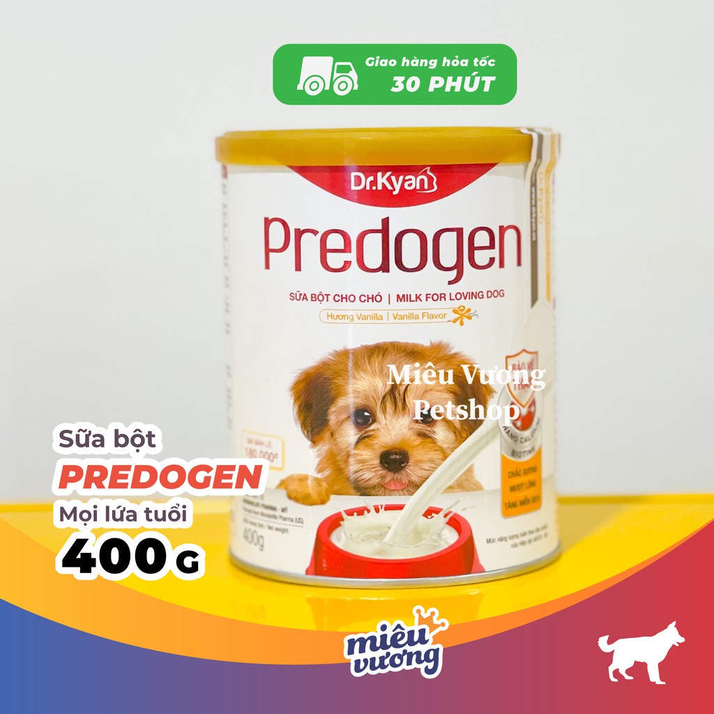 Sữa bột cho chó mọi lứa tuổi Predogen Dr.Kyan [400g]